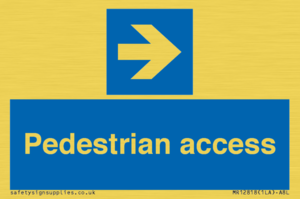 Pedestrian access